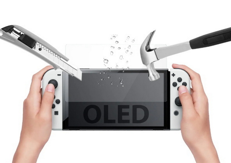 Is Switch Oled Screen Glass?