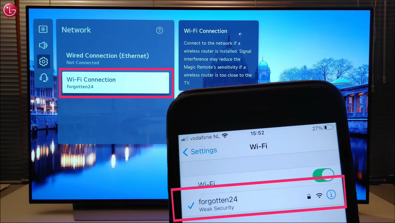 How To Screen Share with Lg OLED Tv?
