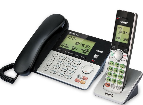 how to program lcd display on vtech phone