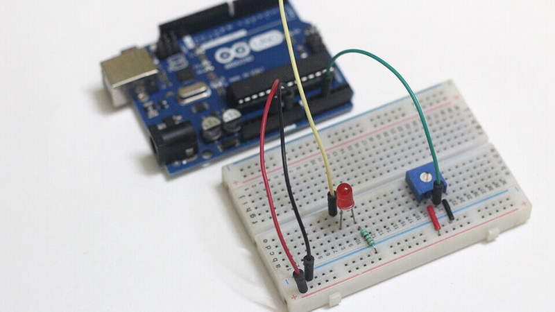 Resistor For Arduino LCD Brightness Control