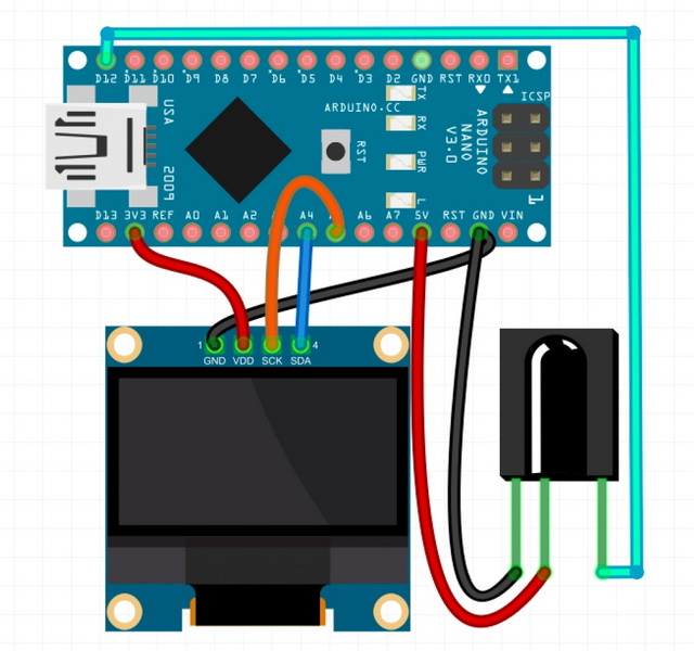 LCD Display Flicker With IRrecv