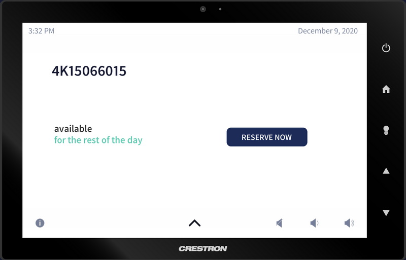 how to turn on crestron touch panel_1