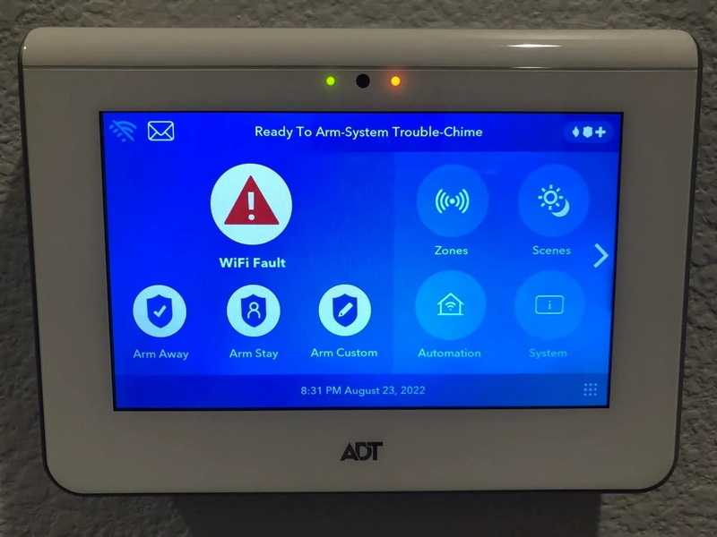 how to remove adt touch panel from wall_2