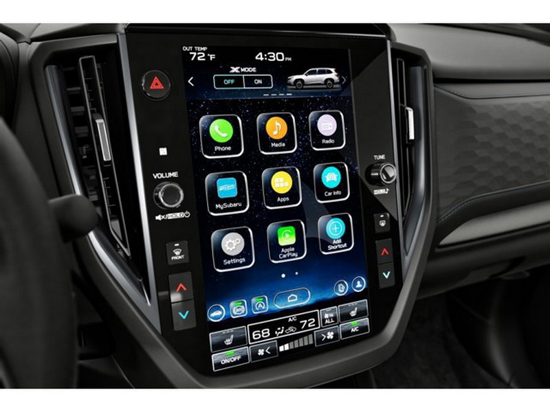 does forester premium have lcd display_1