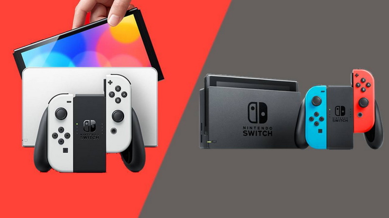 does the nintendo switch oled have a bigger screen_1
