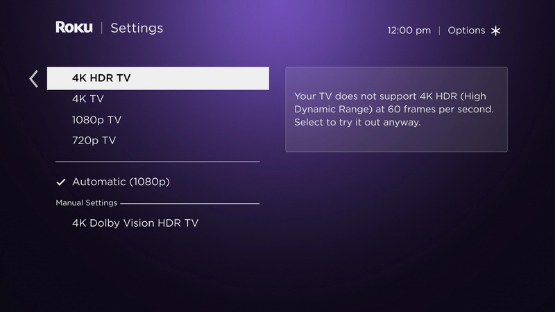 how to change roku display lcd_1